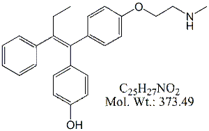 TMX57B: Tamoxifen 4-Hydroxy N-Desmethyl trans-Isomer