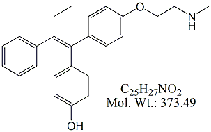 TMX57B: Tamoxifen 4-Hydroxy N-Desmethyl trans-Isomer
