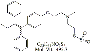 TMX61B: Tamoxifen N-Desmethyl Methanethiosulfonate