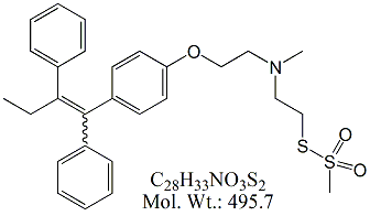 TMX61B: Tamoxifen N-Desmethyl Methanethiosulfonate