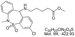 TNP51: Tianeptine Metabolite MC5 Methyl Ester