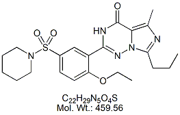 VDF62: Vardenafil Piperidinyl Analog