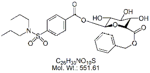 PBN60: Probenecid Acyl &#946;-D-Glucuronide Benzyl Ester