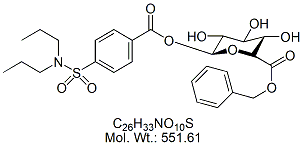 PBN60: Probenecid Acyl β-D-Glucuronide Benzyl Ester