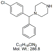 CCZ50: Chlorcyclizine N-Desmethyl