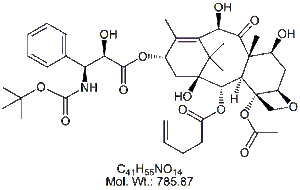 DTX52: Docetaxel 2-Pentenoyl Analog