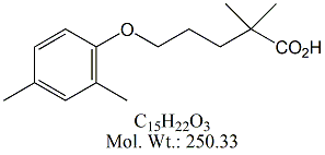 GFZ56: Gemfibrozil 2,4-Dimethylphenoxy