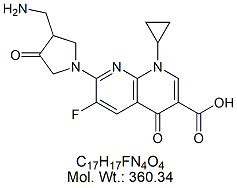 GFX51: Gemifloxacin 4-Oxo Impurity