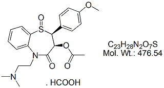 DTZ38F: Diltiazem Sulfoxide (Formate Salt)