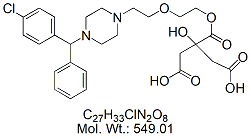 HDZ51: Hydroxyzine Citrate Impurity A