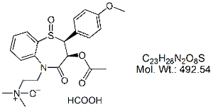 DTZ40F: Diltiazem Sulfoxide N-Oxide (Formate)