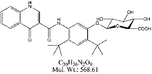 IVC57: Ivacaftor Carboxylic Acid O-Glucuronide