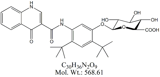 IVC57: Ivacaftor Carboxylic Acid O-Glucuronide