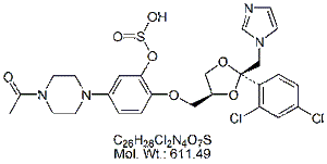 KCZ51: Ketoconazole Bisulfite