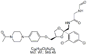 KCZ52: Ketoconazole Formamidoacetamide