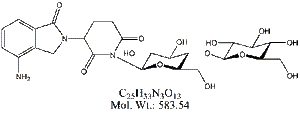 LLM58: Lenalidomide Lactosamine Adduct