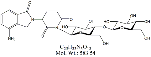LLM58: Lenalidomide Lactosamine Adduct