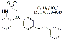 NMS53: Nimesulide Desnitro 4-Benzyloxy Analog