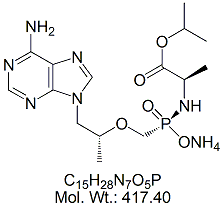 TNA51X: Tenofovir Alafenamide RC 1 (Ammonium Salt)