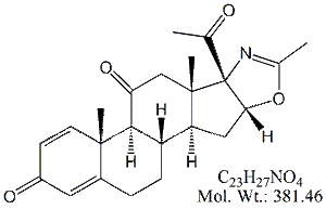 DFZ56: Deflazacort Desacetoxy 11-Oxo Impurity