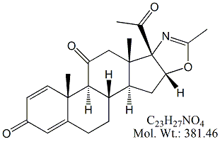 DFZ56: Deflazacort Desacetoxy 11-Oxo Impurity