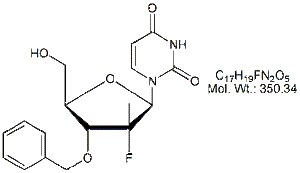 SFS61: Sofosbuvir 3-O-Benzyl Desphosphate