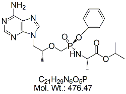 TNA81B: Tenofovir Alafenamide Diasteromer-1