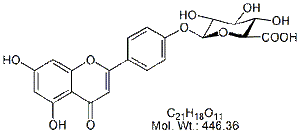 APG51A: Apigenin 4-O-&#946;-D-Glucuronide