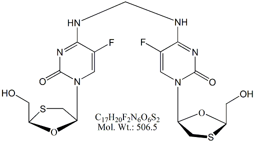 EMT64: Emtricitabine N,N-Methylene Dimer