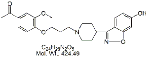ILP54: Iloperidone 6-Desfluoro 6-Hydroxy