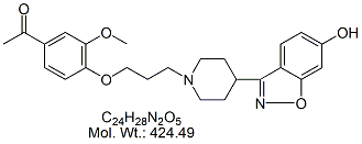 ILP54: Iloperidone 6-Desfluoro 6-Hydroxy