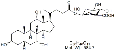 CAX53: Cholic Acid Acyl Glucuronide