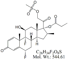 HBS54: Halobetasol Propionate 21-Mesylate