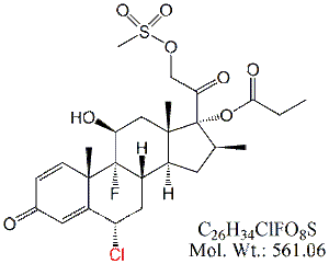 HBS68: Halobetasol Propionate 6-Chloro 21-Mesylate