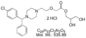 CTR54H: Cetirizine Glycerol Ester