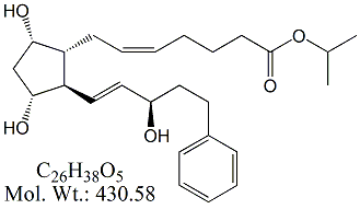 BPS54: Bimatoprost Acid 15-Epi Isopropyl Ester