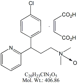 CPA52M: Chlorpheniramine N-Oxide Maleate