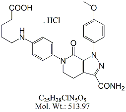 APX51H: Apixaban Open Chain Acid (HCl)