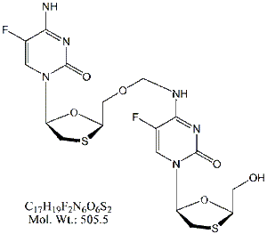 EMT69: Emtricitabine N,O-Methylene Dimer