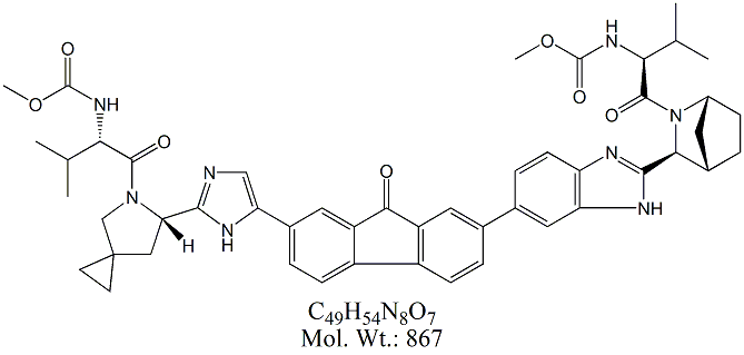 LPV50: Ledipasvir DesDifluoro Keto Impurity