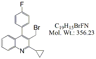 PTV54: Pitavastatin Bromomethyl Impurity