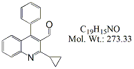 PTV55: Pitavastatin Desfluoro Aldehyde
