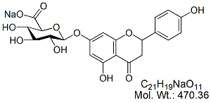 NGX54N: Naringenin 7-O-β-D-Glucuronide (Sodium)