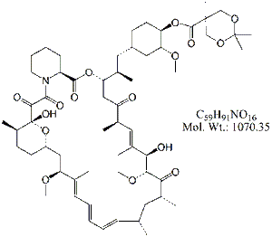 TSL71: Temsirolimus Acetonide
