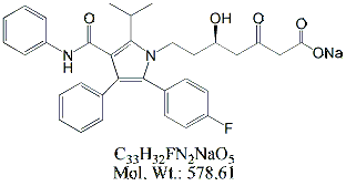 ATV15N: Atorvastatin EP Impurity O (Sodium)