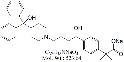 FXF00N: Fexofenadine Sodium