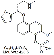 DLX57: Duloxetine 5-Hydroxy 6-Methoxy Sulfate