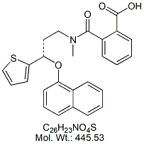 DLX86: Duloxetine Phthalamide