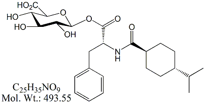 NTG50: Nateglinide Acyl-β-D-Glucuronide