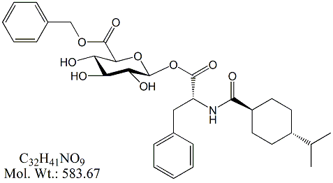 NTG51: Nateglinide Acyl-β-D-Glucuronide Benzyl Ester